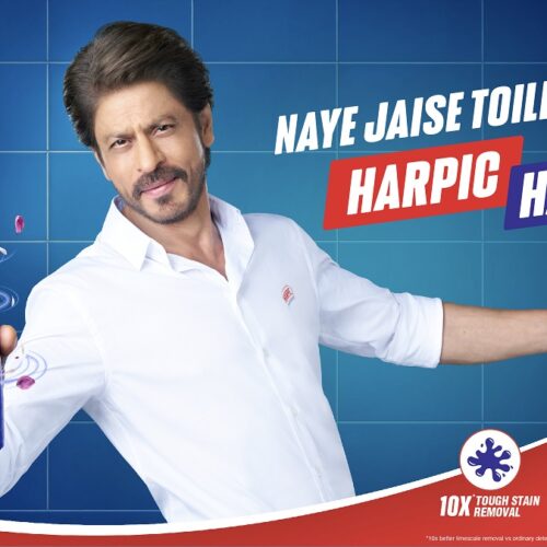 হার্পিকের নতুন ব্র্যান্ড অ্যাম্বাসেডর বলিউড বাদশা শাহরুখ খান